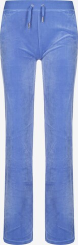 Juicy Couture Regular Broek 'Del Ray' in Blauw: voorkant