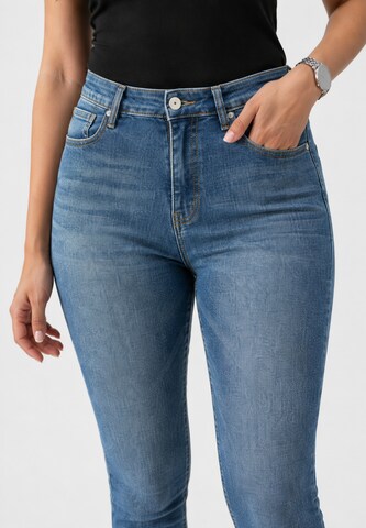 Skinny Jean Elara en bleu