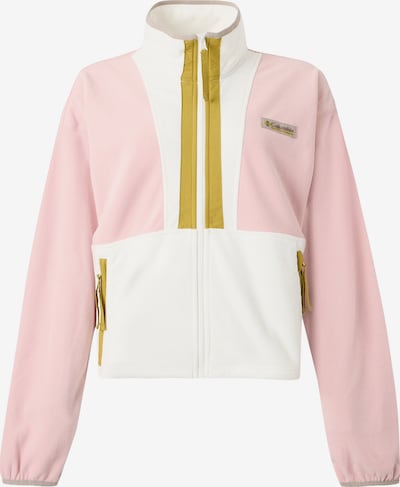 COLUMBIA Toiminnallinen fleecetakki 'Backbowl™ II' värissä kiivi / roosa / valkoinen, Tuotenäkymä