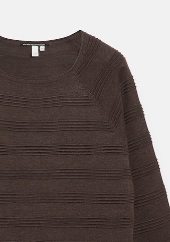 Pull-over QS en marron