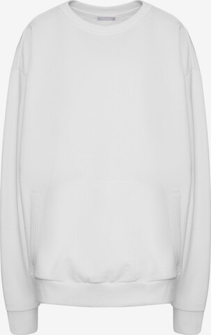 12storeez Sweatshirt in White: front