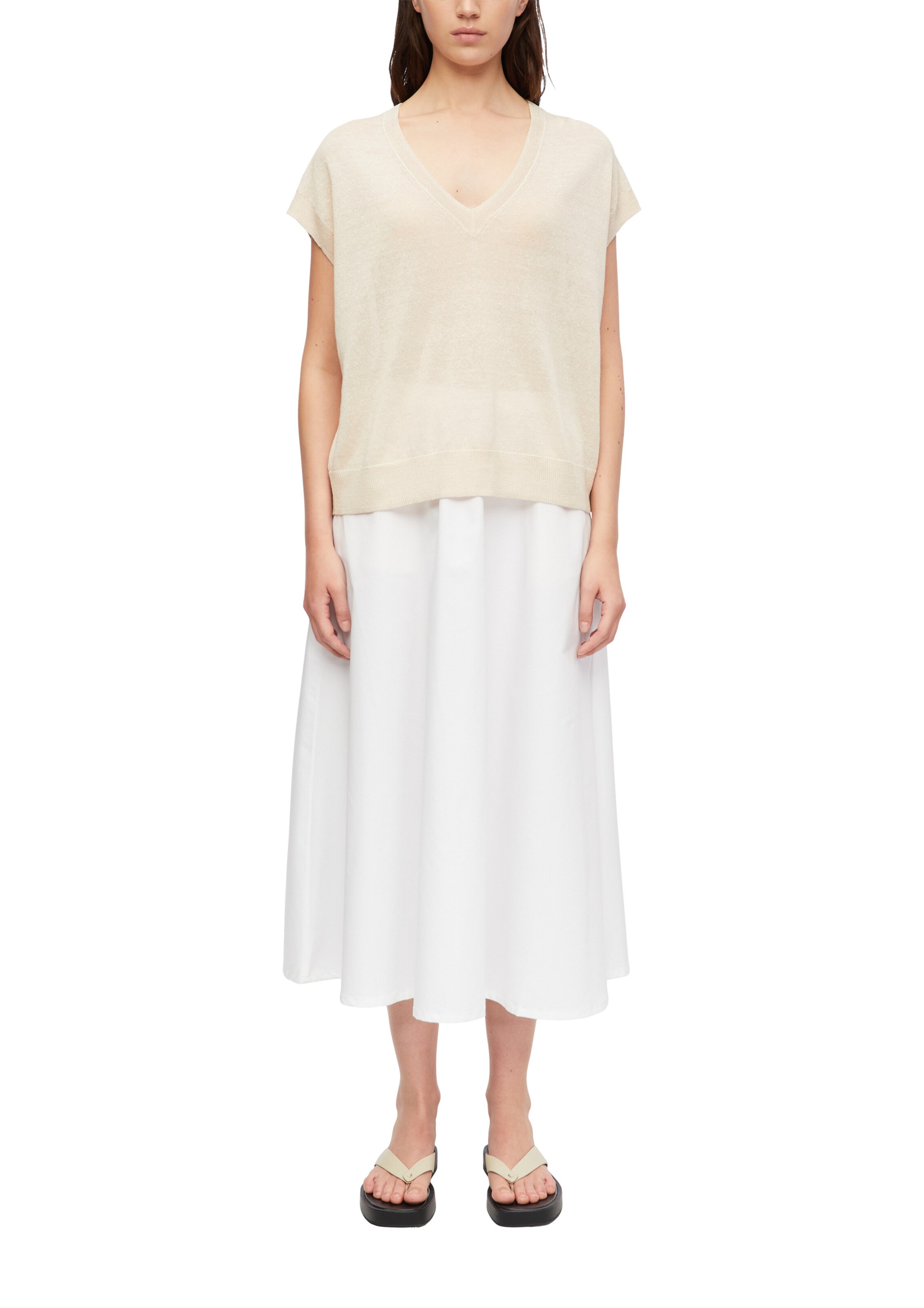 Pull-over COMMA en beige