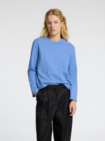 SELECTED FEMME Shirts 'SLFEssential' i blå