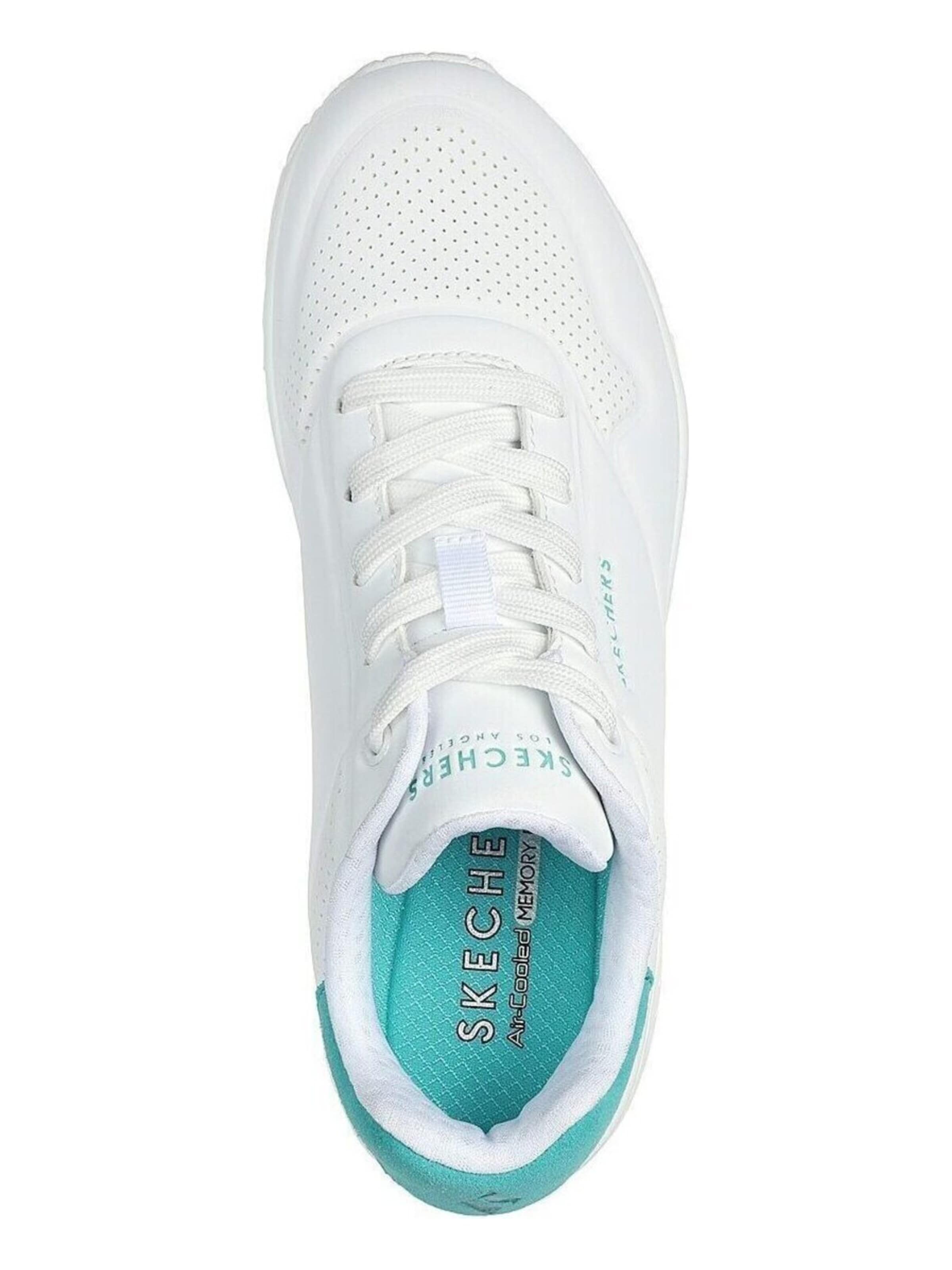 SKECHERS Sneaker low 'Skechers Uno - Pop Back'‌‌‌‌‌‌ in Weiß