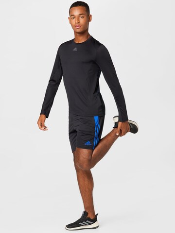 juoda ADIDAS SPORTSWEAR Standartinis Sportinės kelnės 'Tiro Essentials'