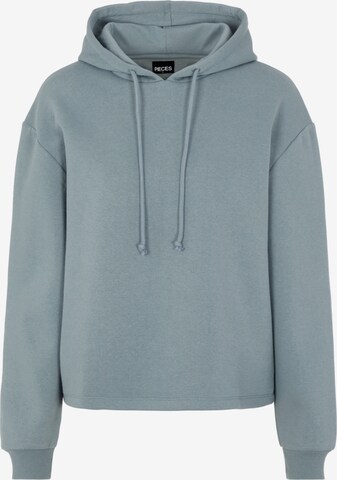 Sweat-shirt 'Chilli' PIECES en bleu : devant