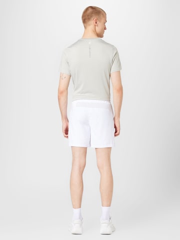 ASICS Regularen Športne hlače 'Court' | bela barva
