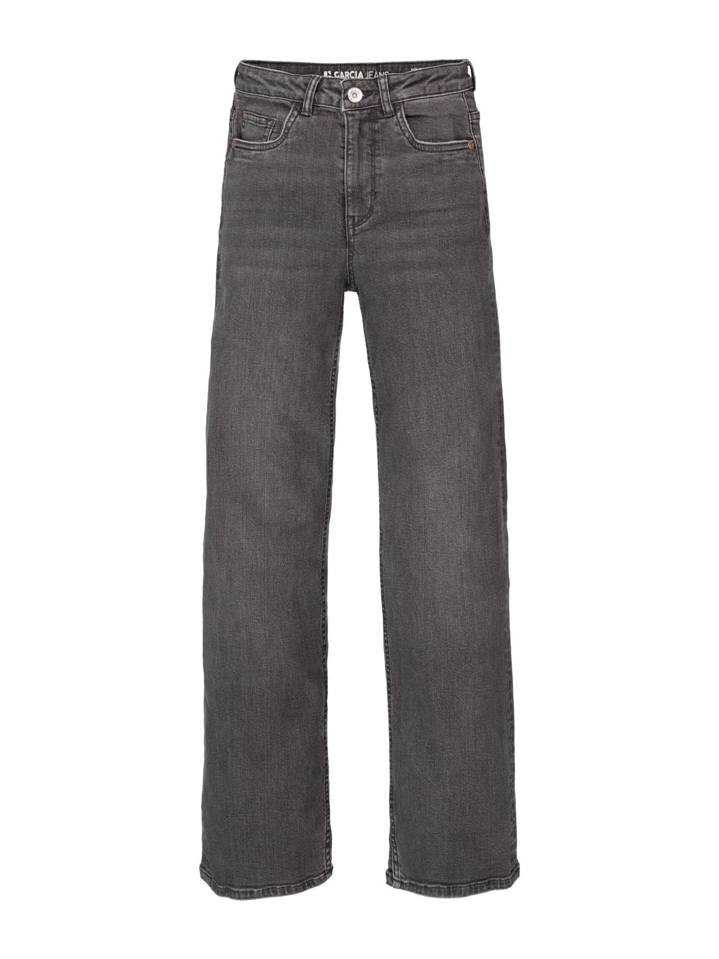GARCIA Loosefit Jeans '577' in Schwarz: Vorderseite