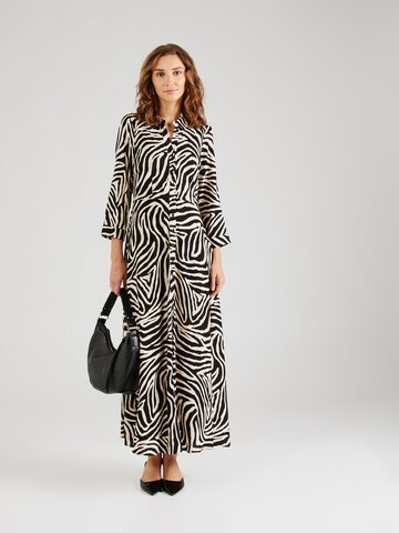 YAS Shirt Dress 'SAVANNA' in Beige: front