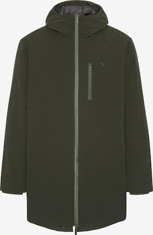 Clean Cut Copenhagen Functionele jas 'Mathias' in Groen: voorkant