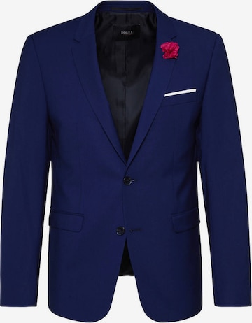 Digel Slim fit Business-colbert in Blauw: voorkant