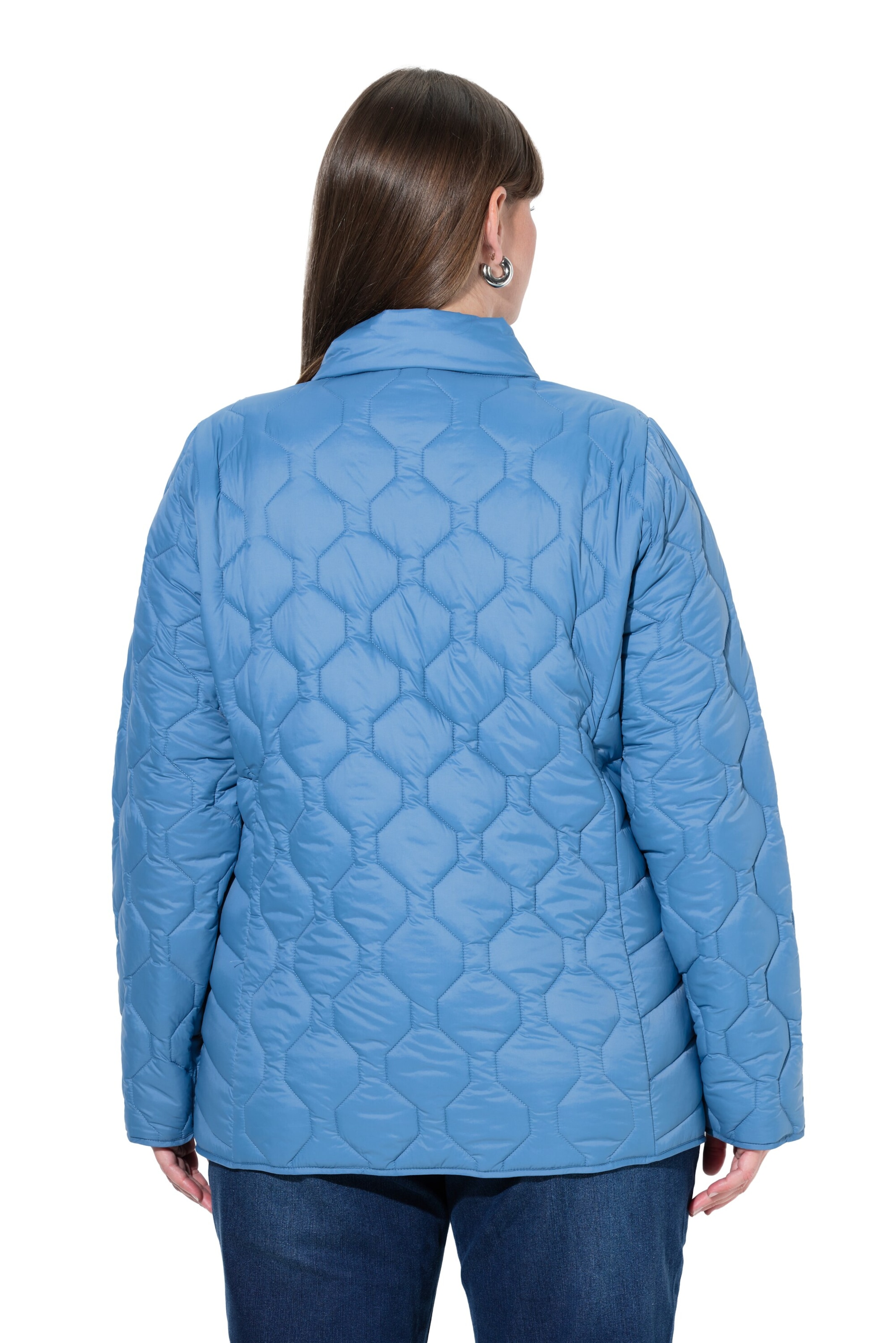 Ulla Popken Winterjas in Blauw