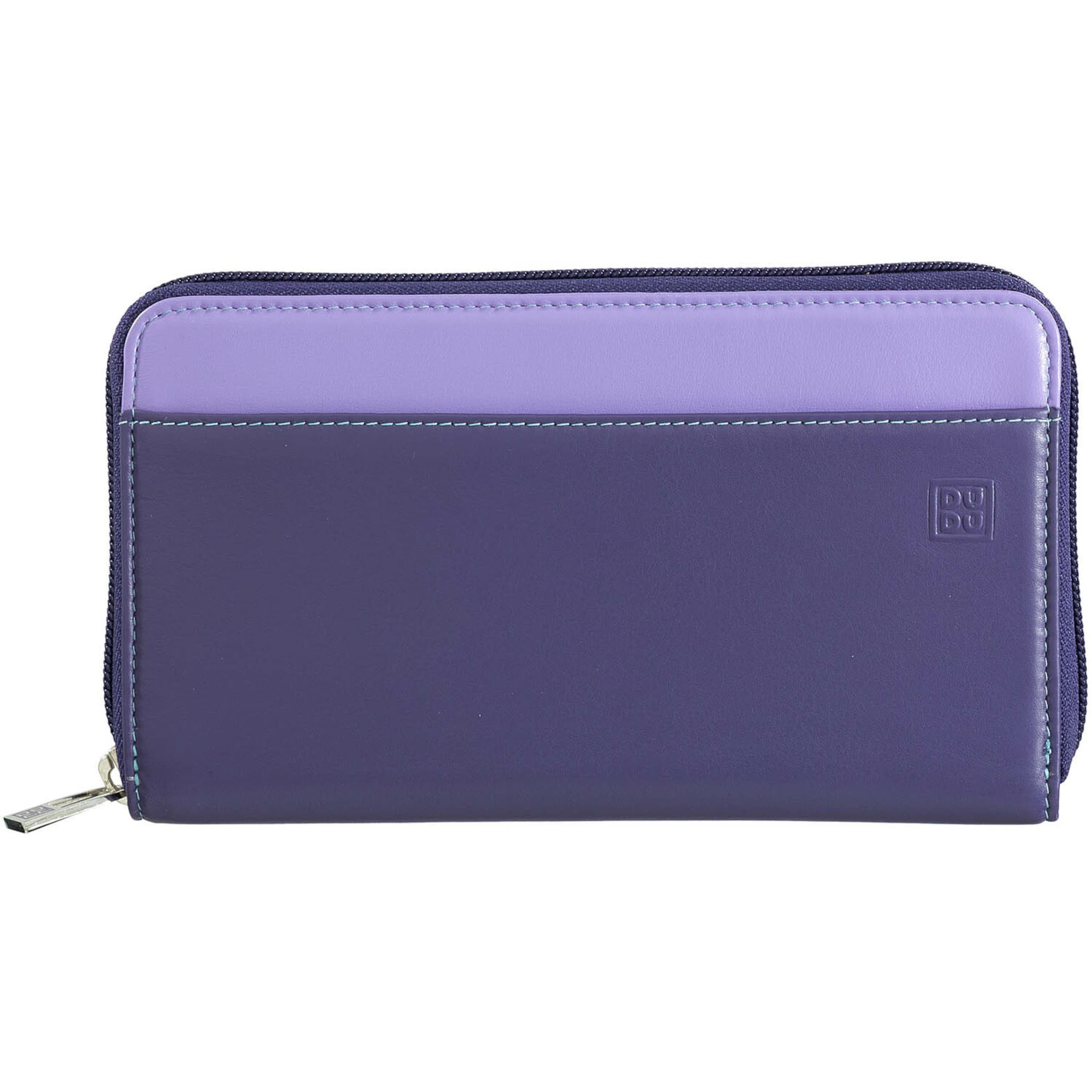 DuDu Wallet in Purple: front