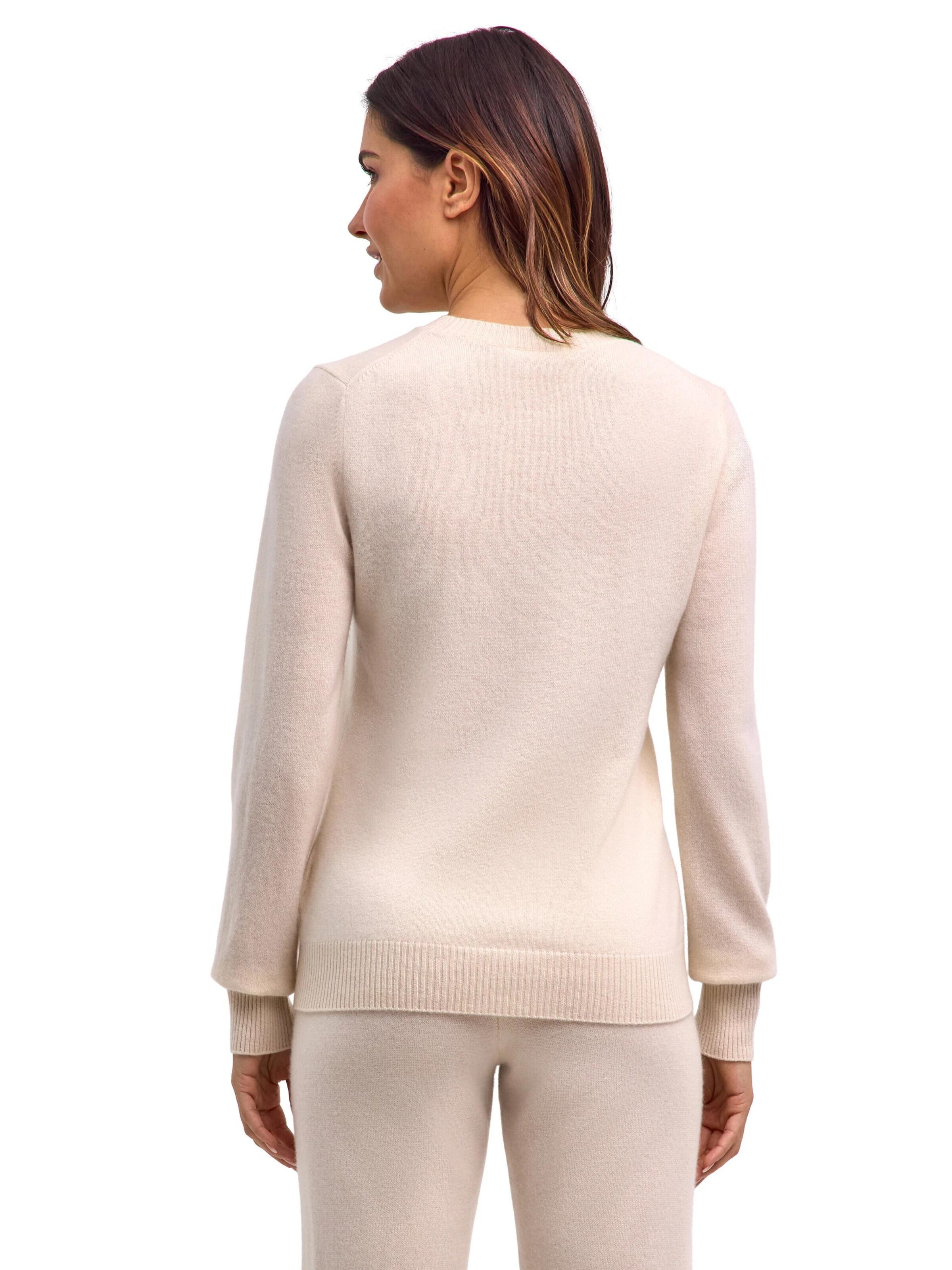 FALKE Sweater 'Pure Cashmere' in White
