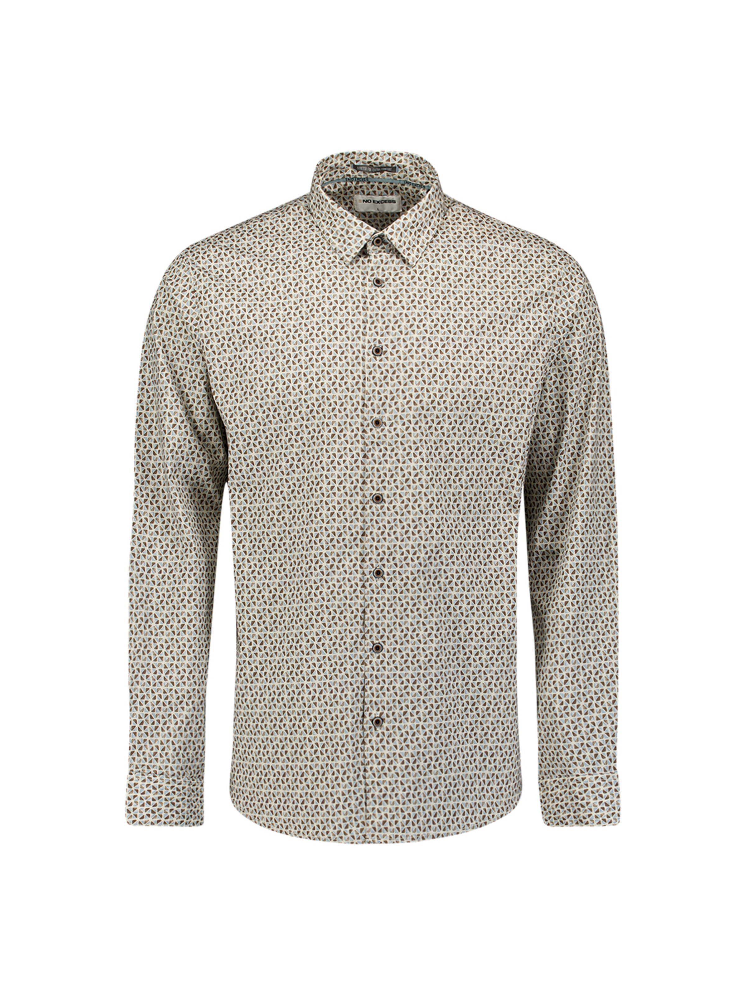 No Excess Hemd in Grau: Vorderseite