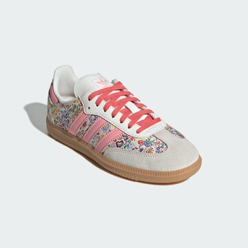 Baskets 'Samba OG x Liberty London' ADIDAS ORIGINALS en blanc