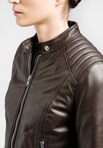 18N62 Between-Season Jacket 'Alenia' in Brown