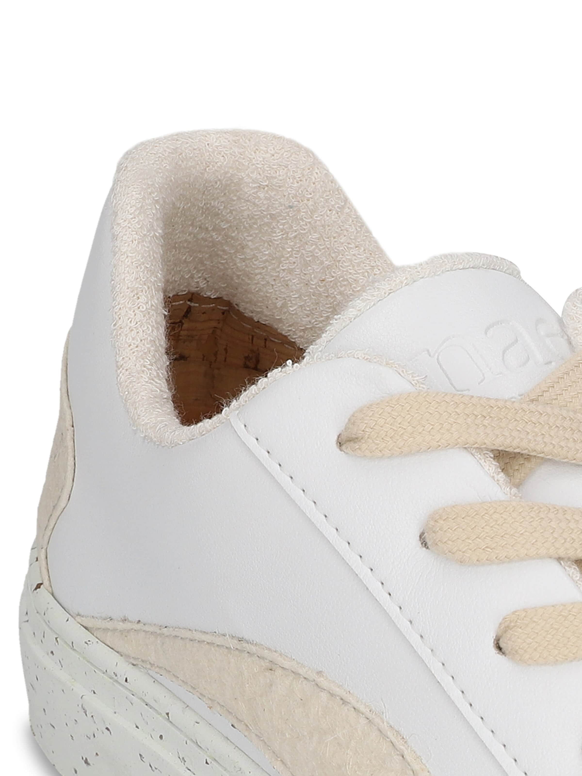 Baskets basses 'Berlin' nae Vegan Shoes en blanc