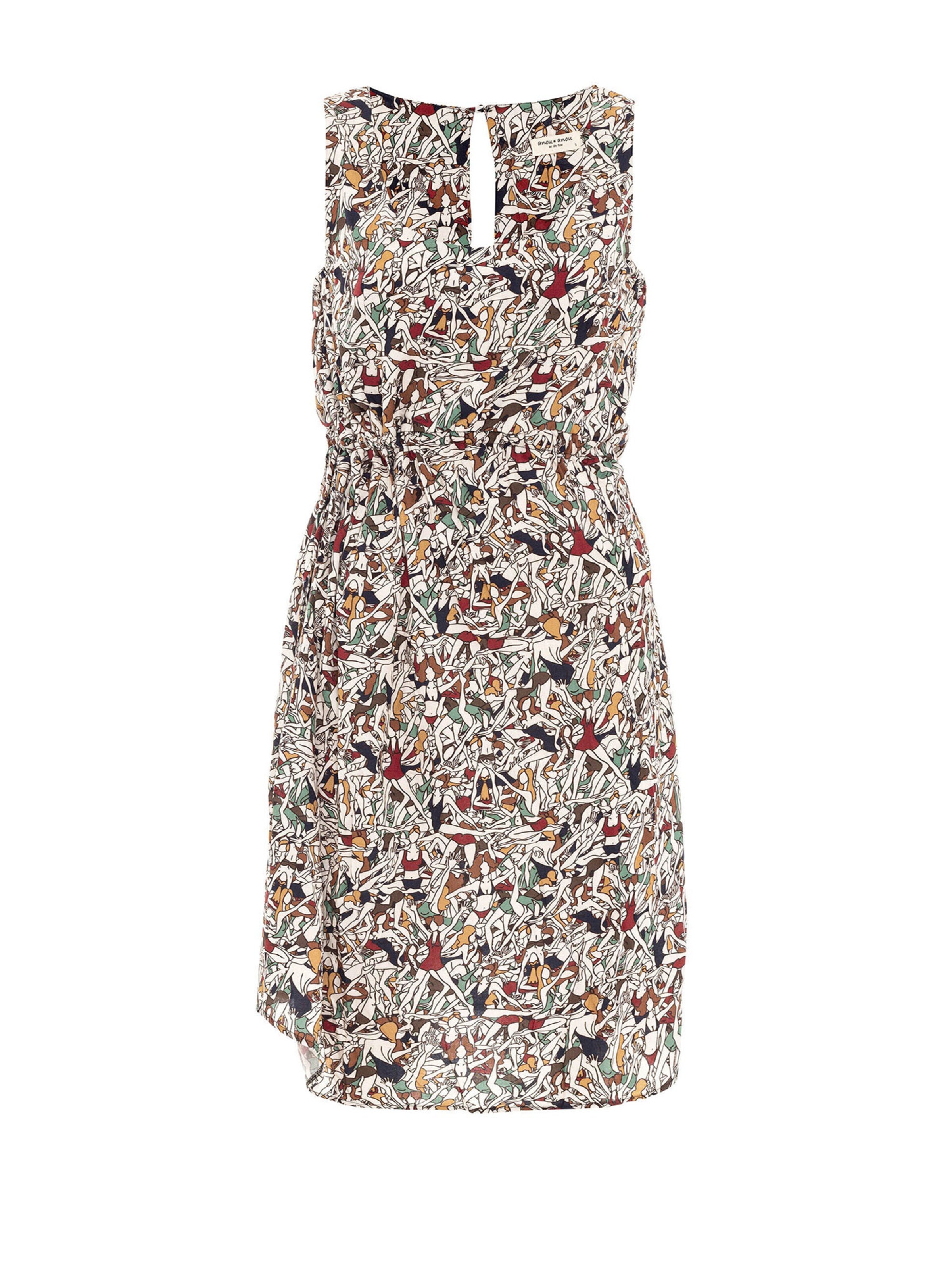 Anou Anou Sommerkleid in mischfarben, Produktansicht