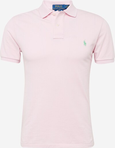 Polo Ralph Lauren T-shirt i ljusgrön / rosa, Produktvy