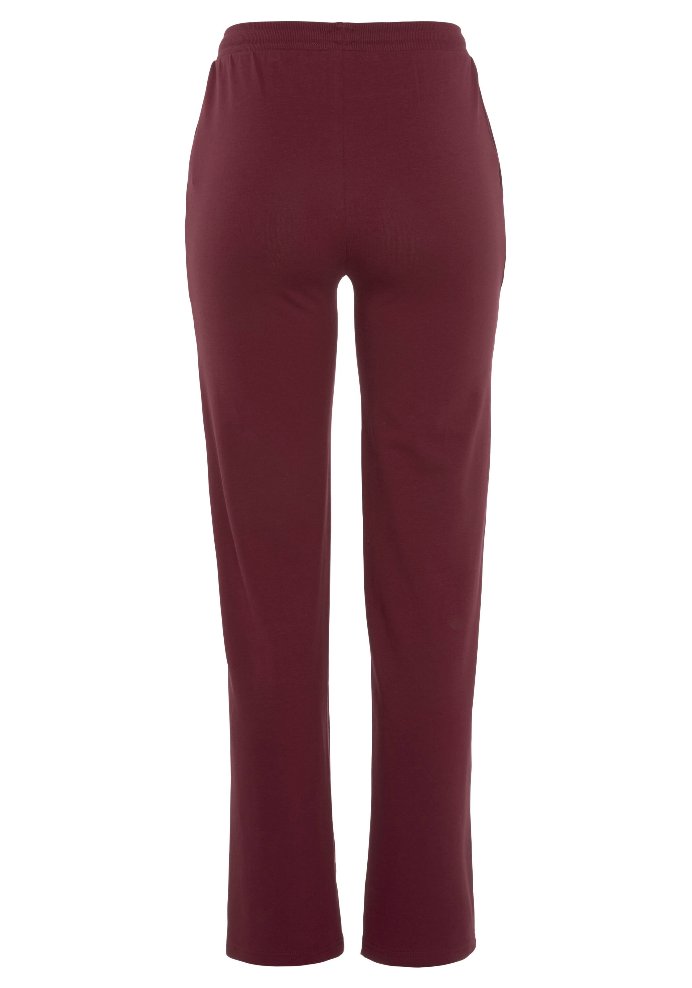 FLASHLIGHTS Slimfit Hose in Rot