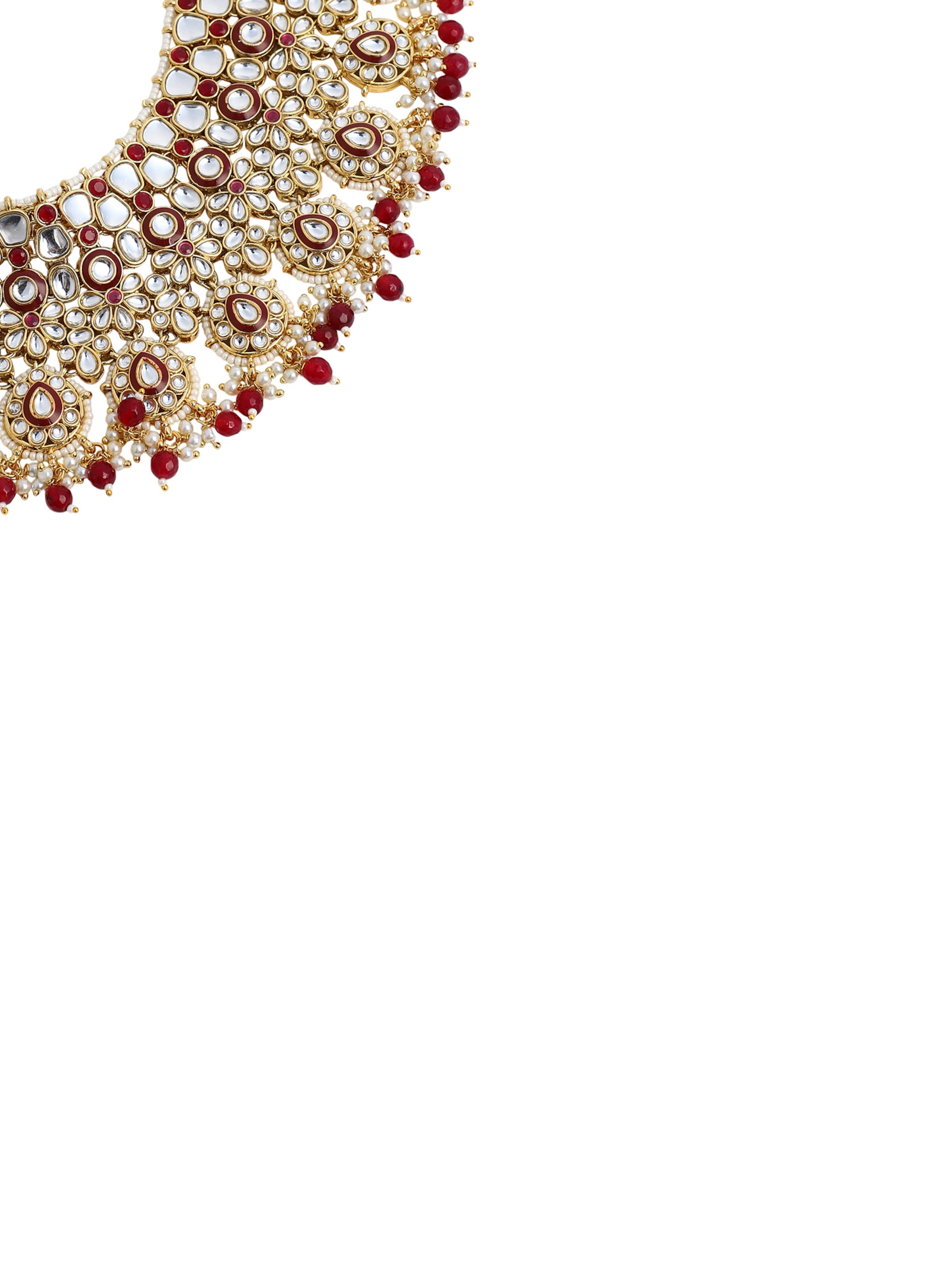 SOHI - Conjunto de joyería 'Sudarshan' en oro