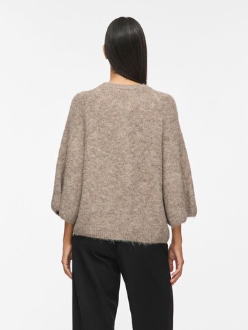 VILA Cardigan 'BOWS' i beige