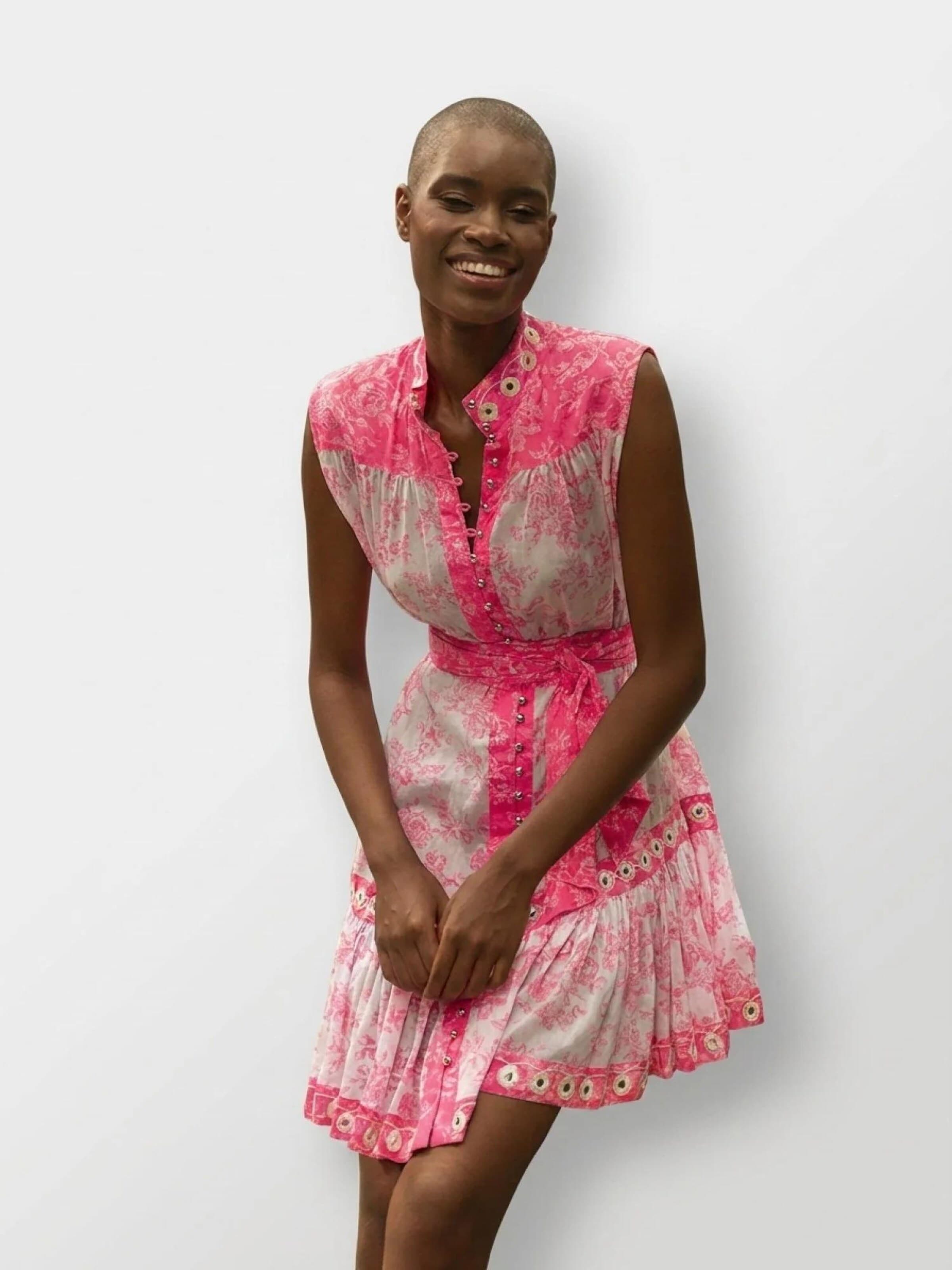 Abito 'Robe Courte Melisa' di Miss June in rosa