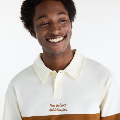 new balance Shirt 'Sport Legacy' in L in Beige / Mixed colors, Item view