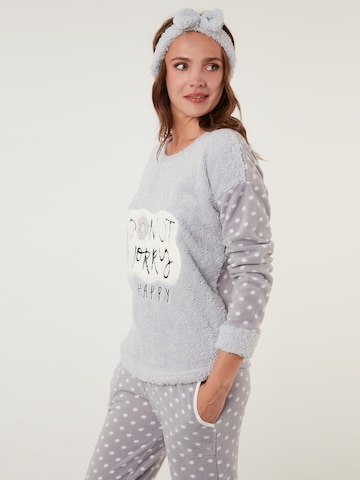 LELA Pyjama 'Lela' in Grijs