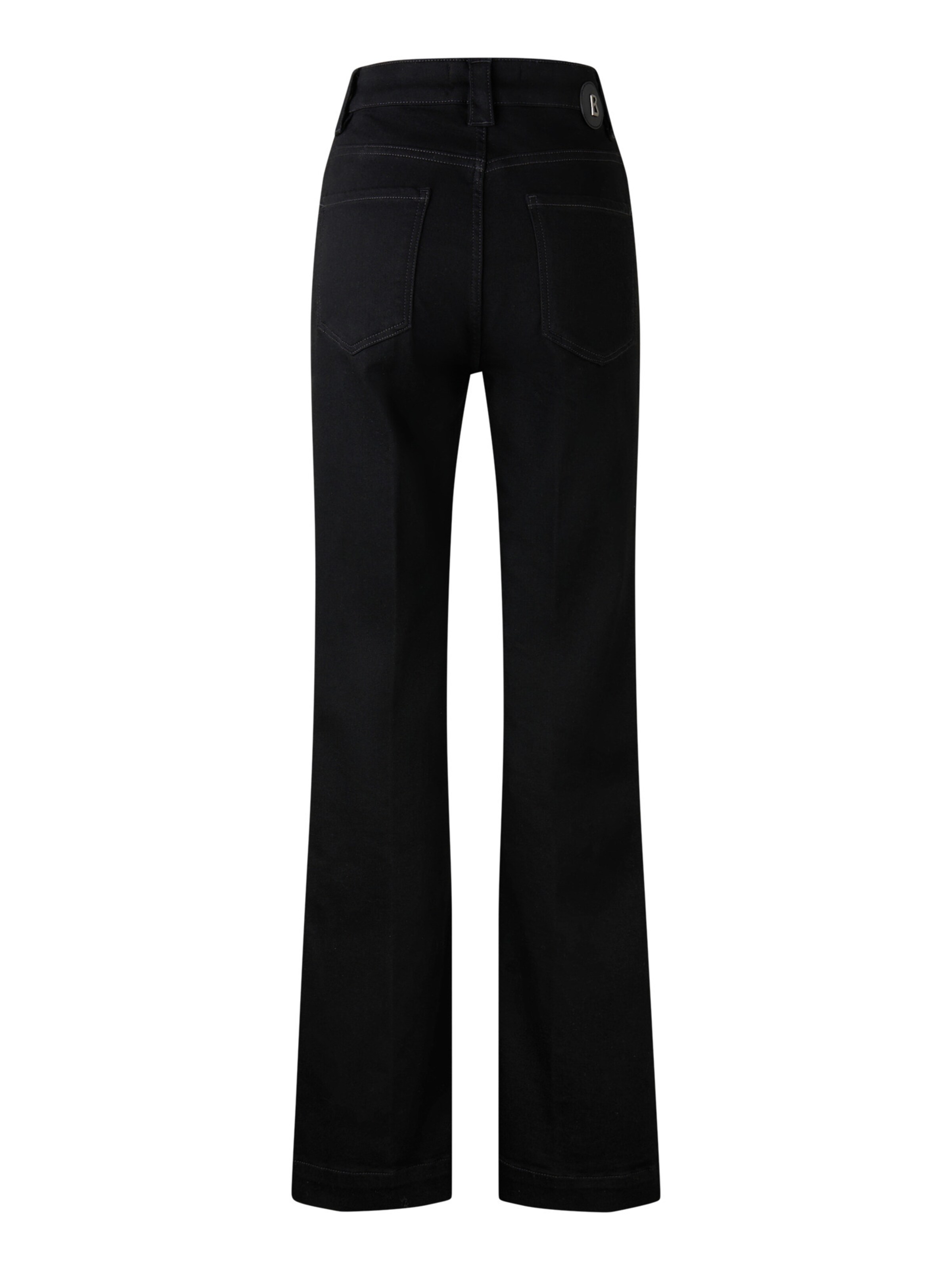 BOGNER Flared Jeans 'Julie' in Schwarz