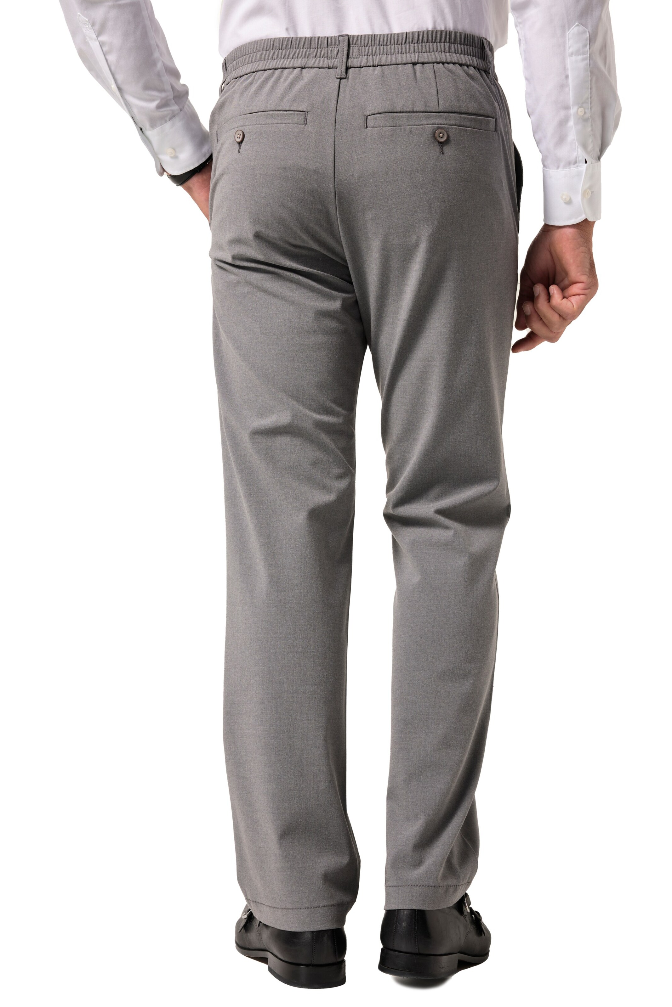 JP1880 Regular Chino in Grijs