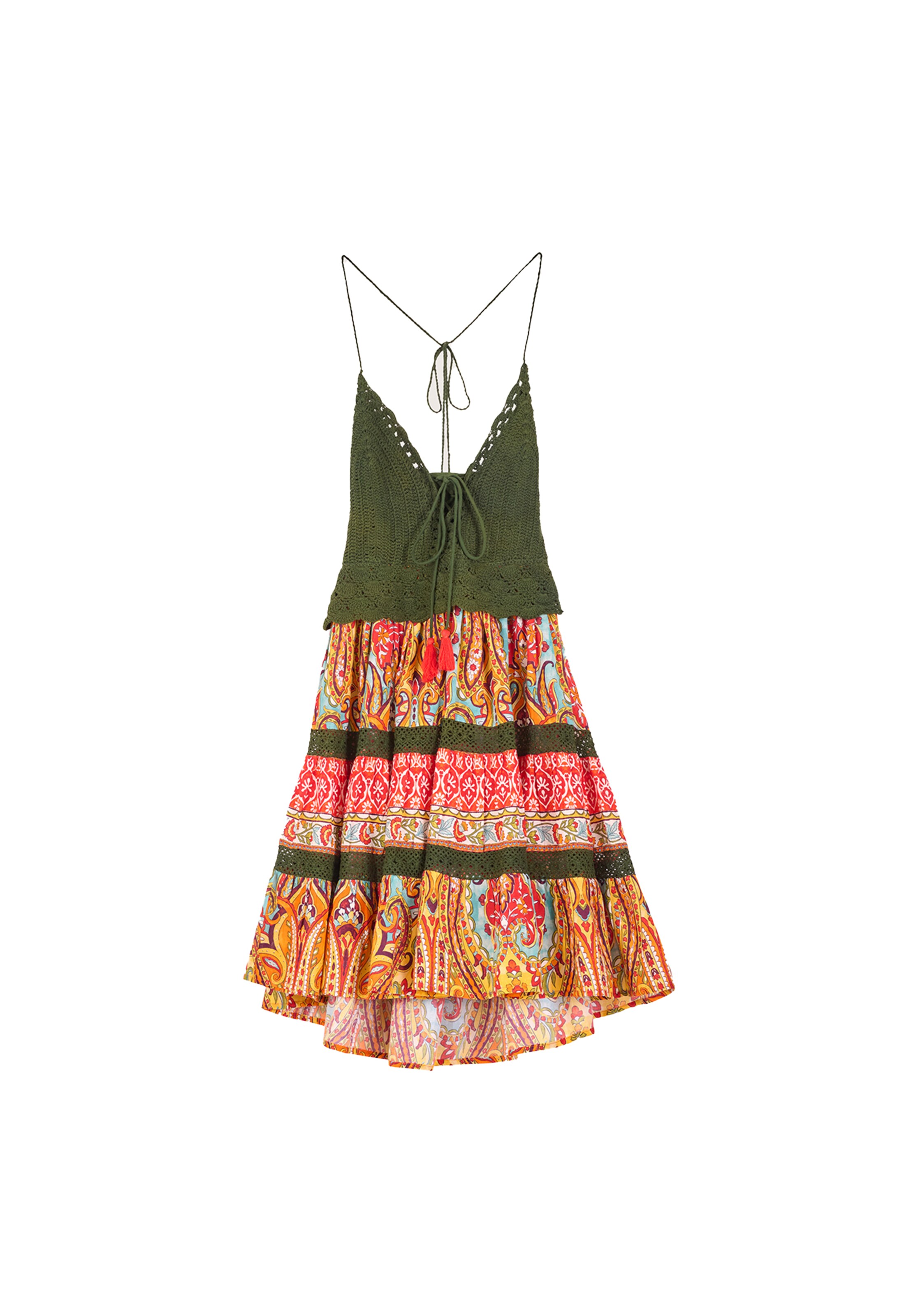 Camomilla Italia Zomerjurk 'ANDROS' in Groen: voorkant