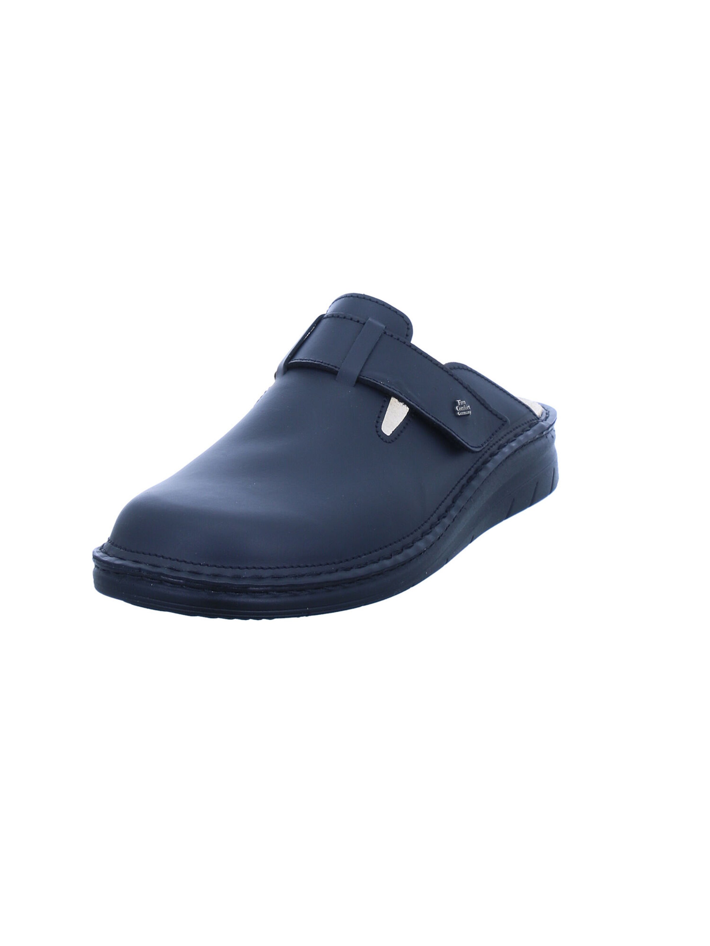 Finn Comfort Mules 'Petare' in Black: front