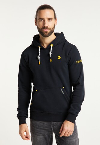 Schmuddelwedda - Sudadera en negro: frente