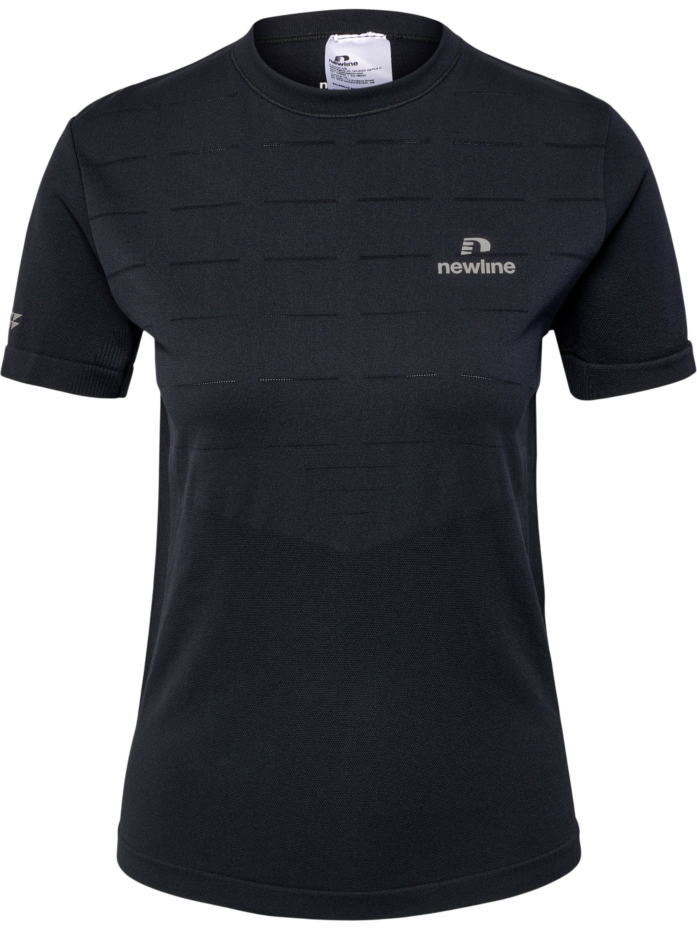 Newline Funktionsshirt in Schwarz: Vorderseite