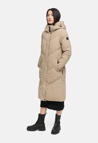 Manteau d’hiver 'Teonaa 16' MARIKOO en gris : devant