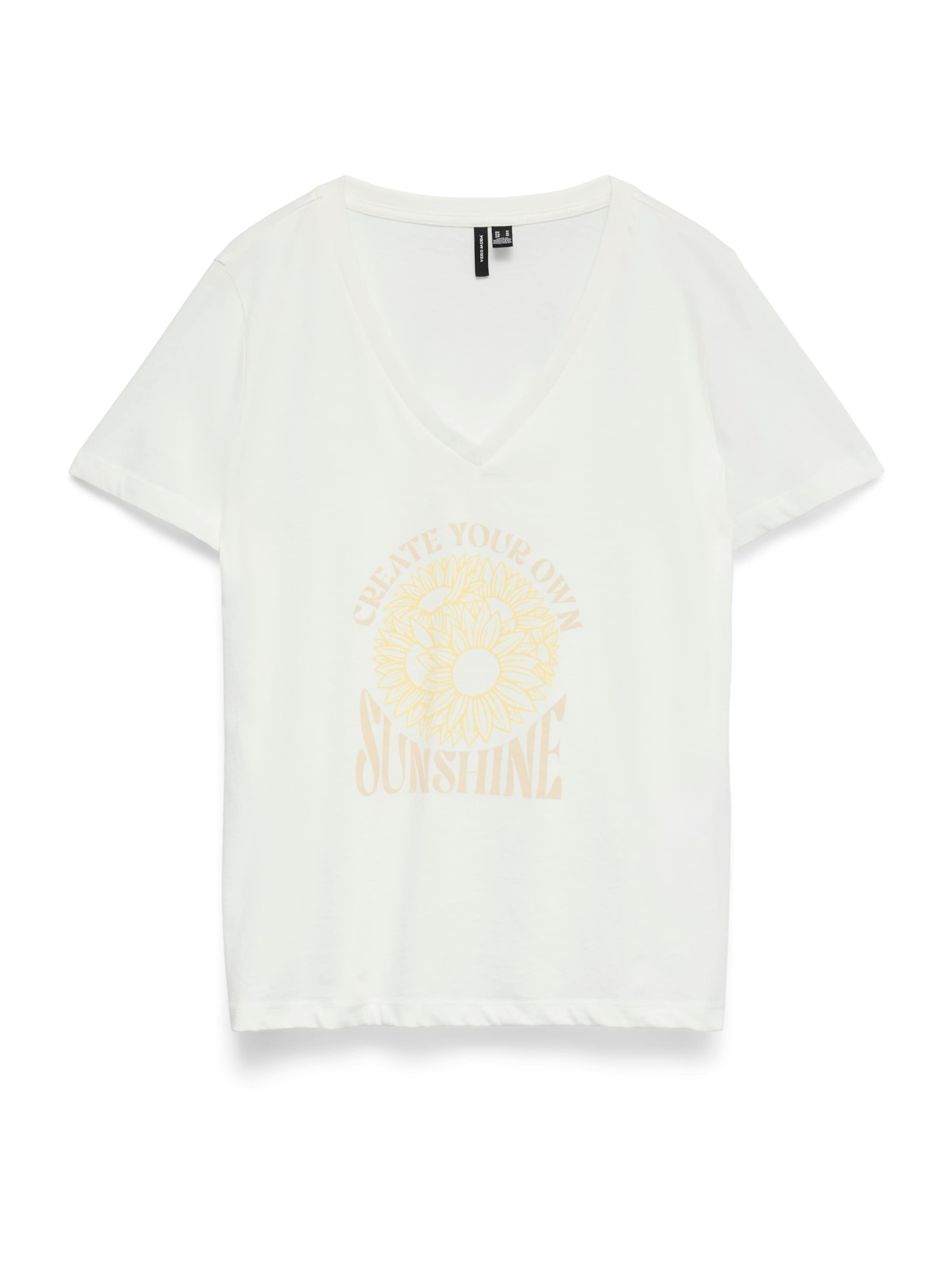 VERO MODA Póló 'VMMIRIAM VANESSA' - fehér: elől