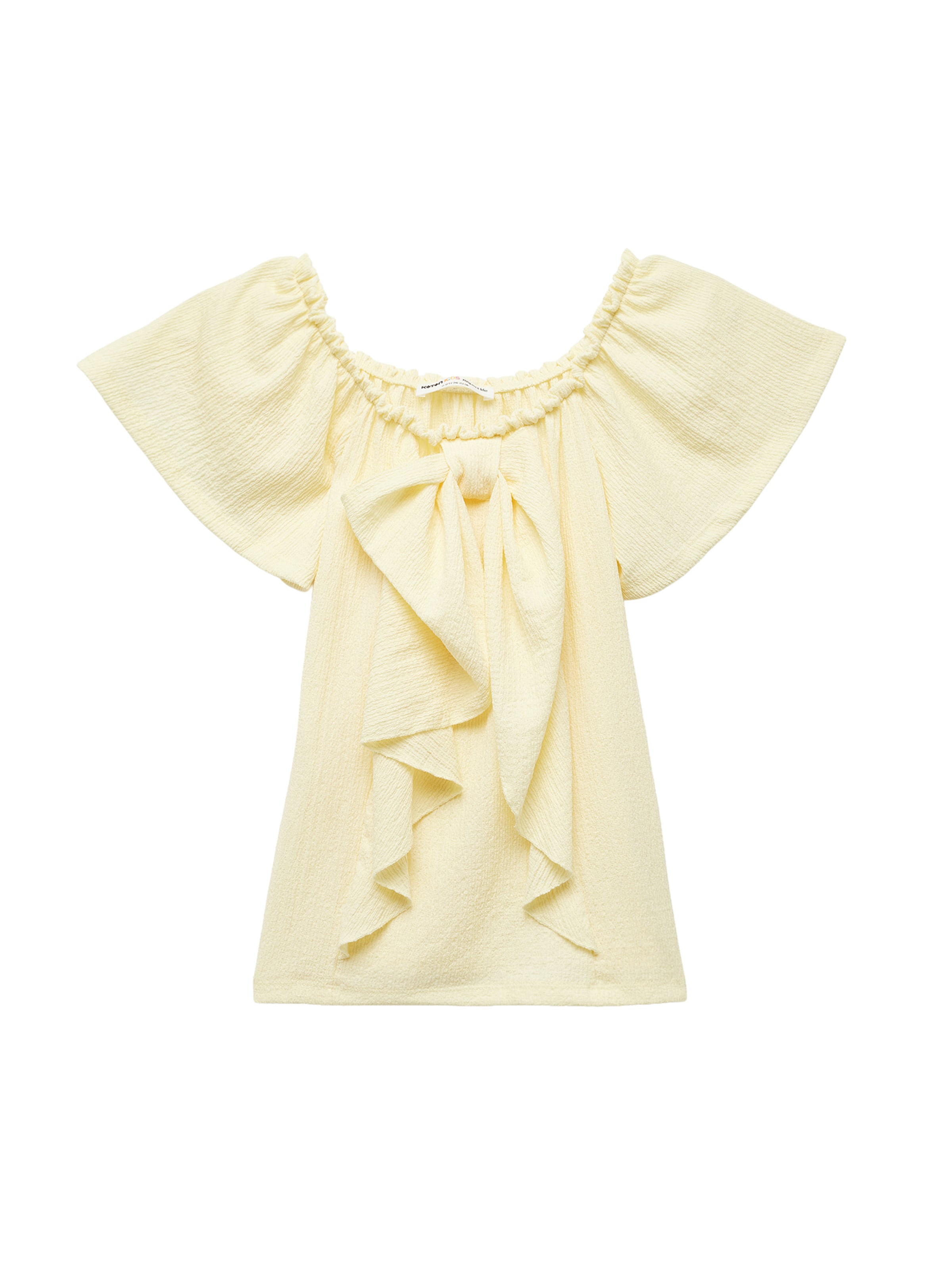 Koton Blouse in Geel: voorkant