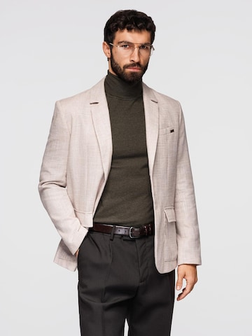 Ombre Regular fit Business-colbert in Beige