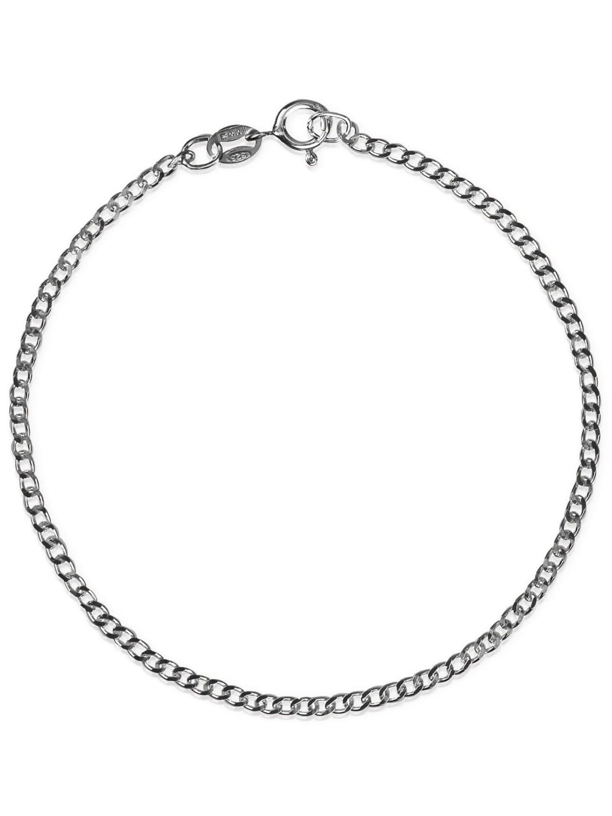 modabilé Armband 'ESSENTIAL' in Schwarz: Vorderseite