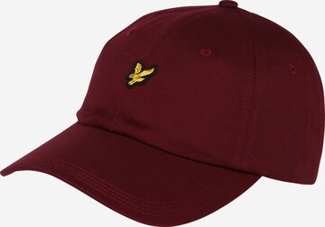 Lyle & Scott Cap in Rot: predná strana