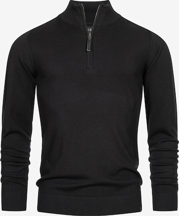 INDICODE JEANS Pullover ' Gore ' in Schwarz: predná strana