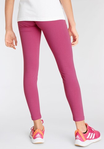 Effilé Pantalon de sport 'Essentials Linear Logo ' ADIDAS SPORTSWEAR en rose