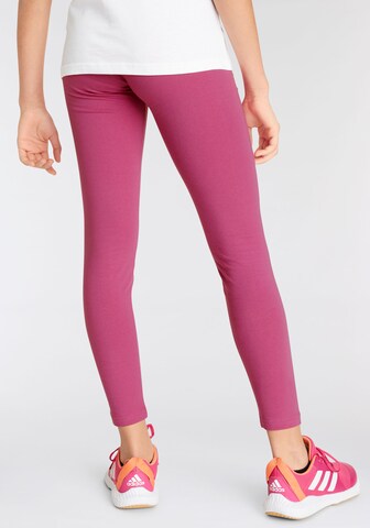 ADIDAS SPORTSWEARTapered Sportske hlače 'Essentials Linear Logo ' - roza boja
