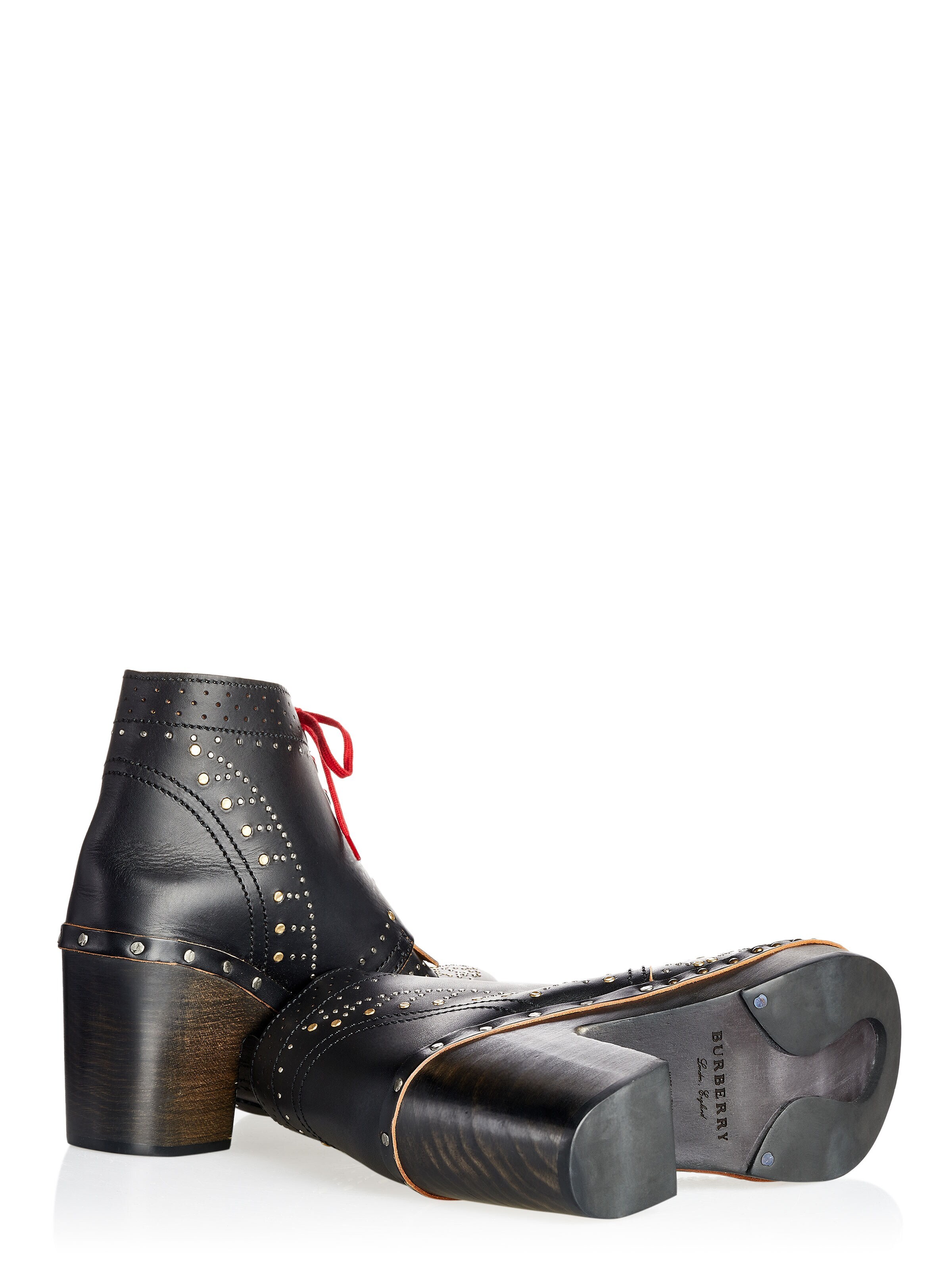 Ankle boots 'Burberry Stiefel' di BURBERRY in nero