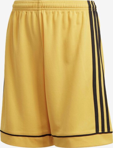 ADIDAS SPORTSWEAR Loosefit Sportshorts 'Squad 17' in Gelb: predná strana