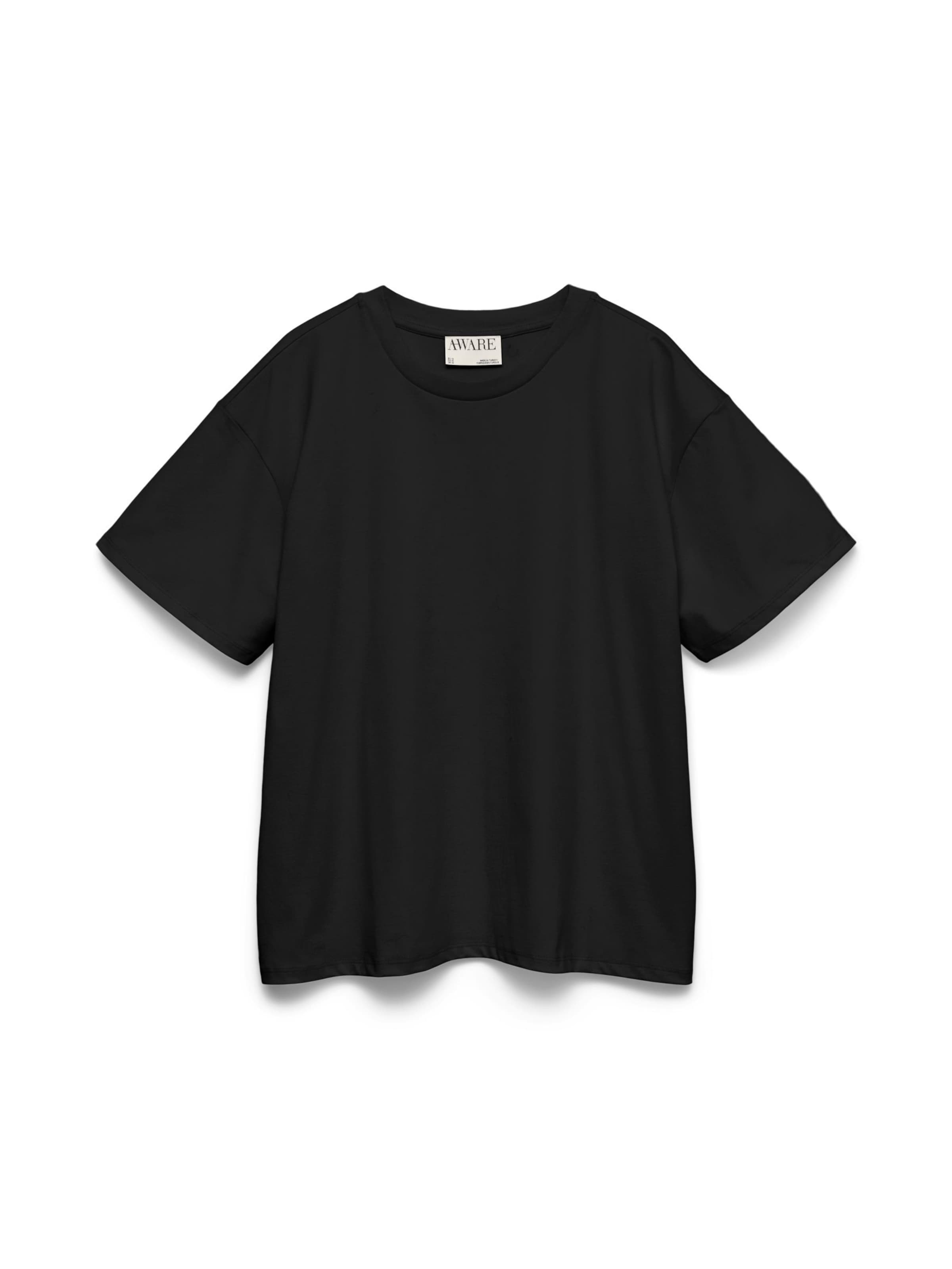 VERO MODA Oversized shirt 'AWDallas' in Zwart: voorkant