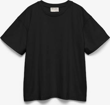VERO MODA Oversized shirt 'AWDallas' in Zwart: voorkant
