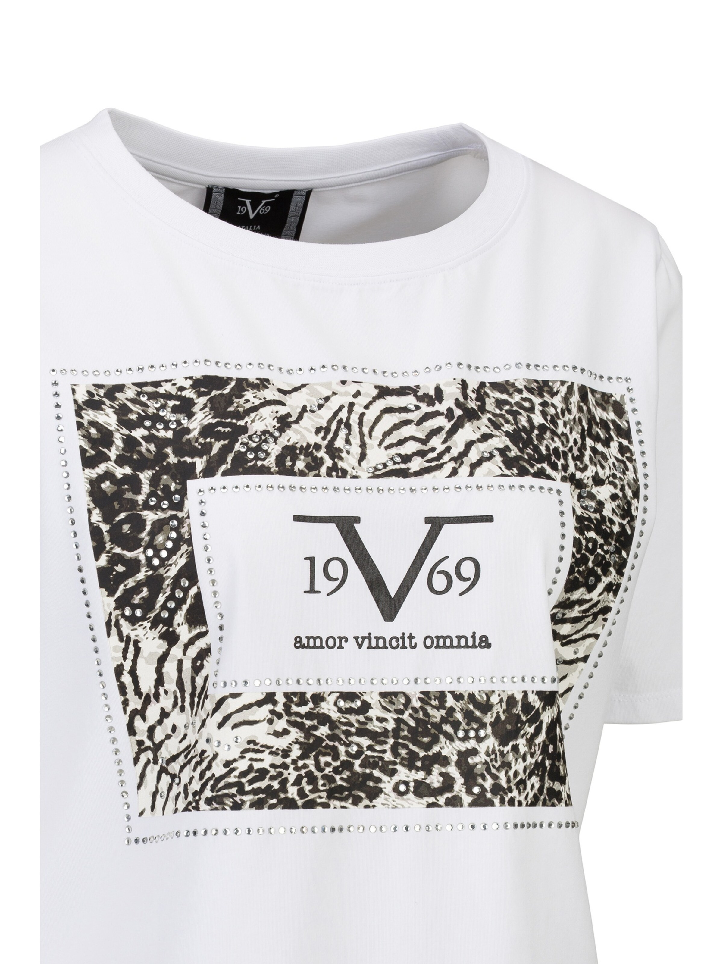 19V69 ITALIA Shirt 'Bellara' in Wit